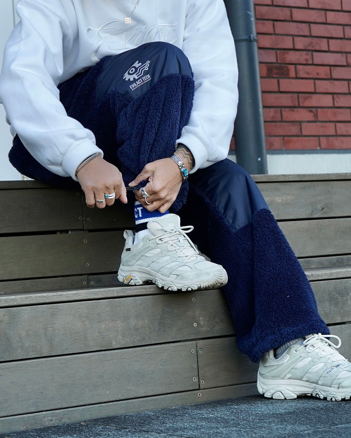 EVILACT LEVEL-3 PANTS navy