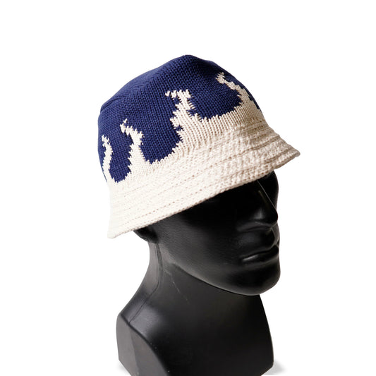 EVILACT FLAMES CRUSHER HAT navy