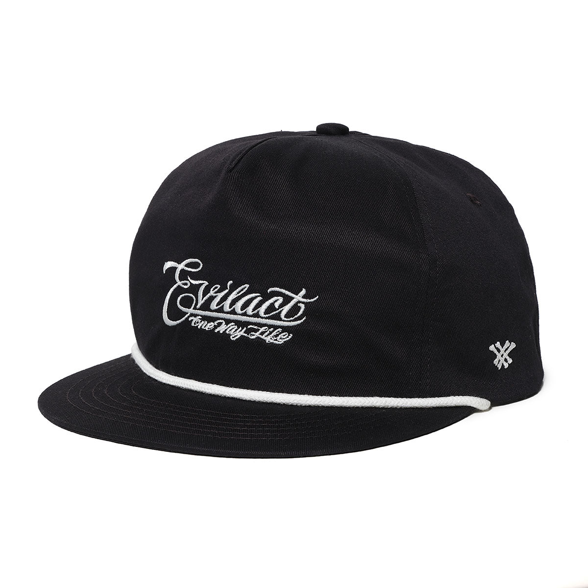 EVILACT 5PANEL WORK CAP black