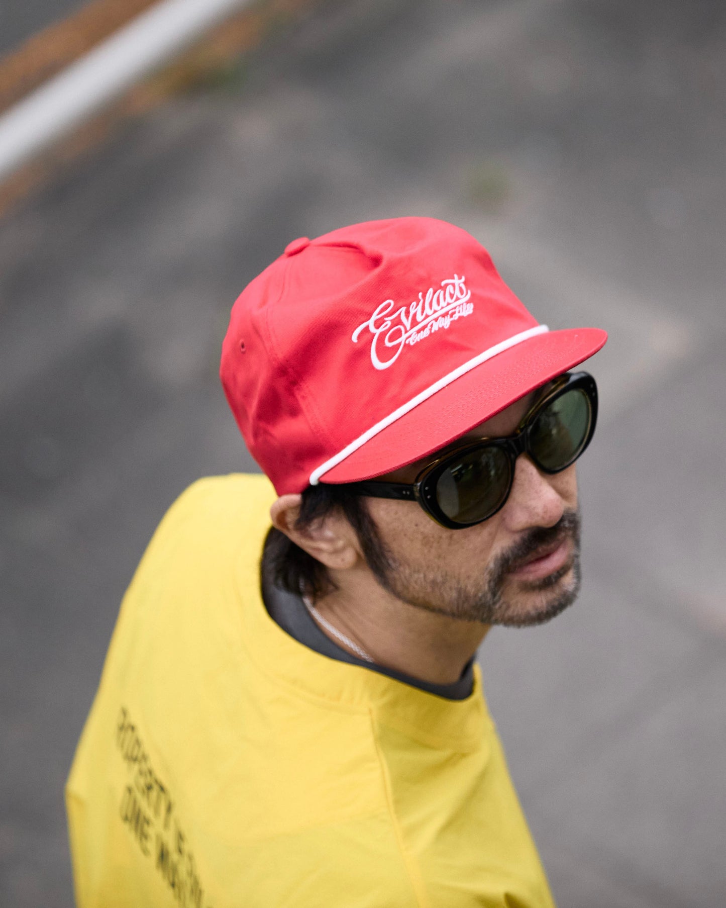 EVILACT 5PANEL WORK CAP black