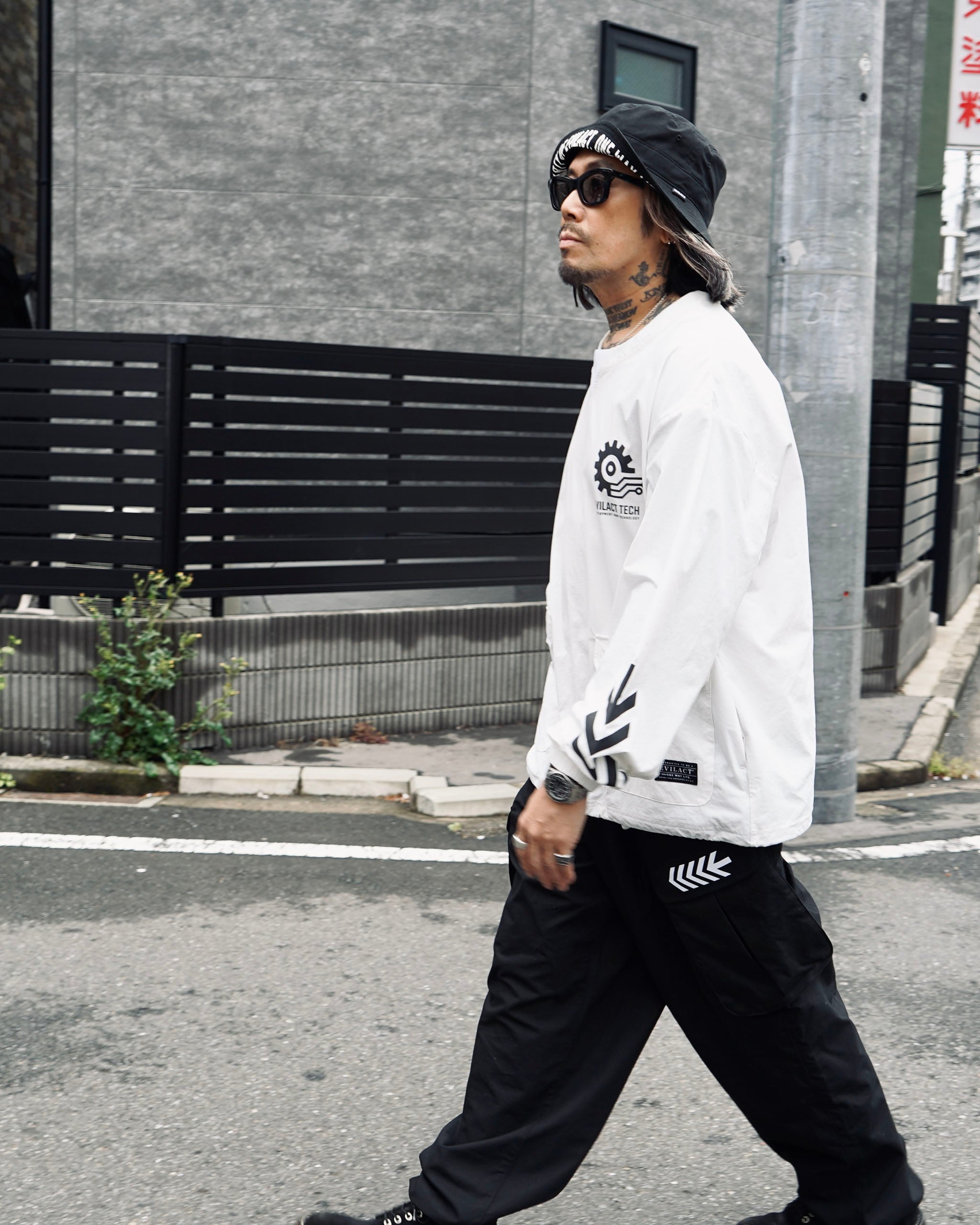 EVILACT TACTICAL BUCKET HAT black | EVILACT (イーブルアクト