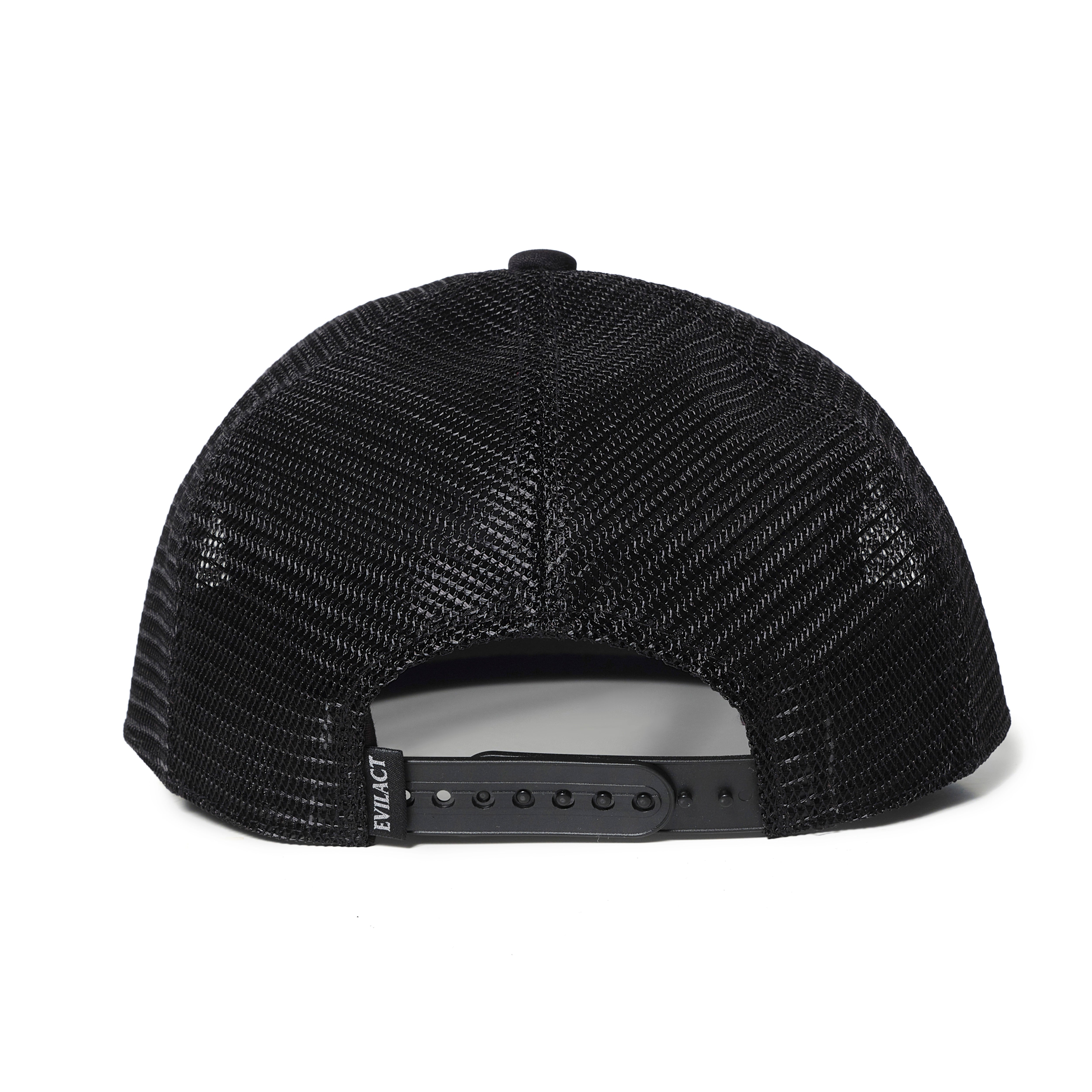 EVILACT FLAMES CRUSHER HAT black | EVILACT (イーブルアクト
