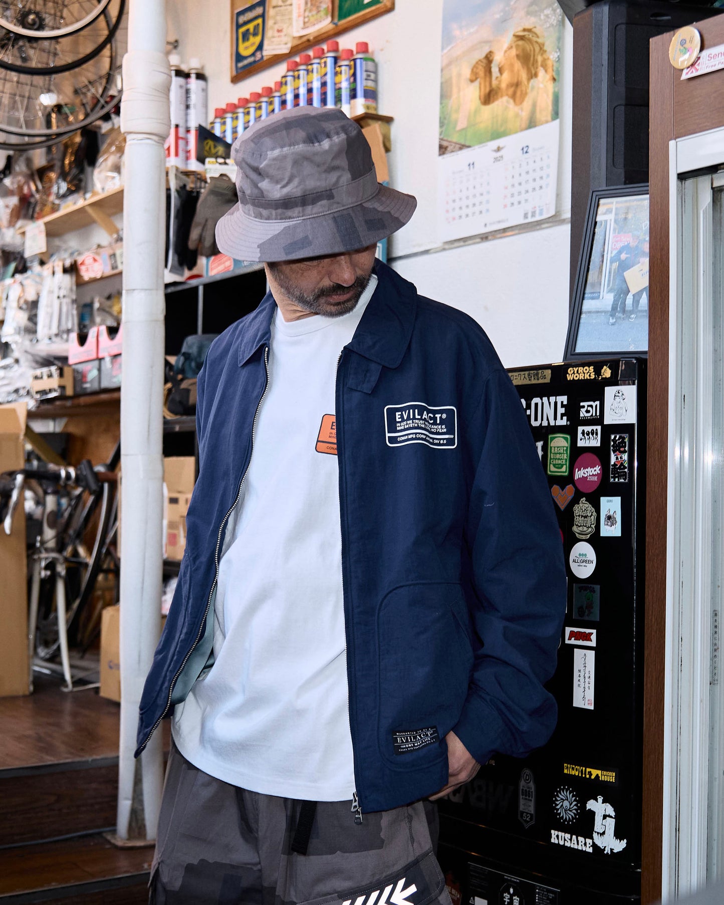 EVILACT DRIZZLER JKT mustard