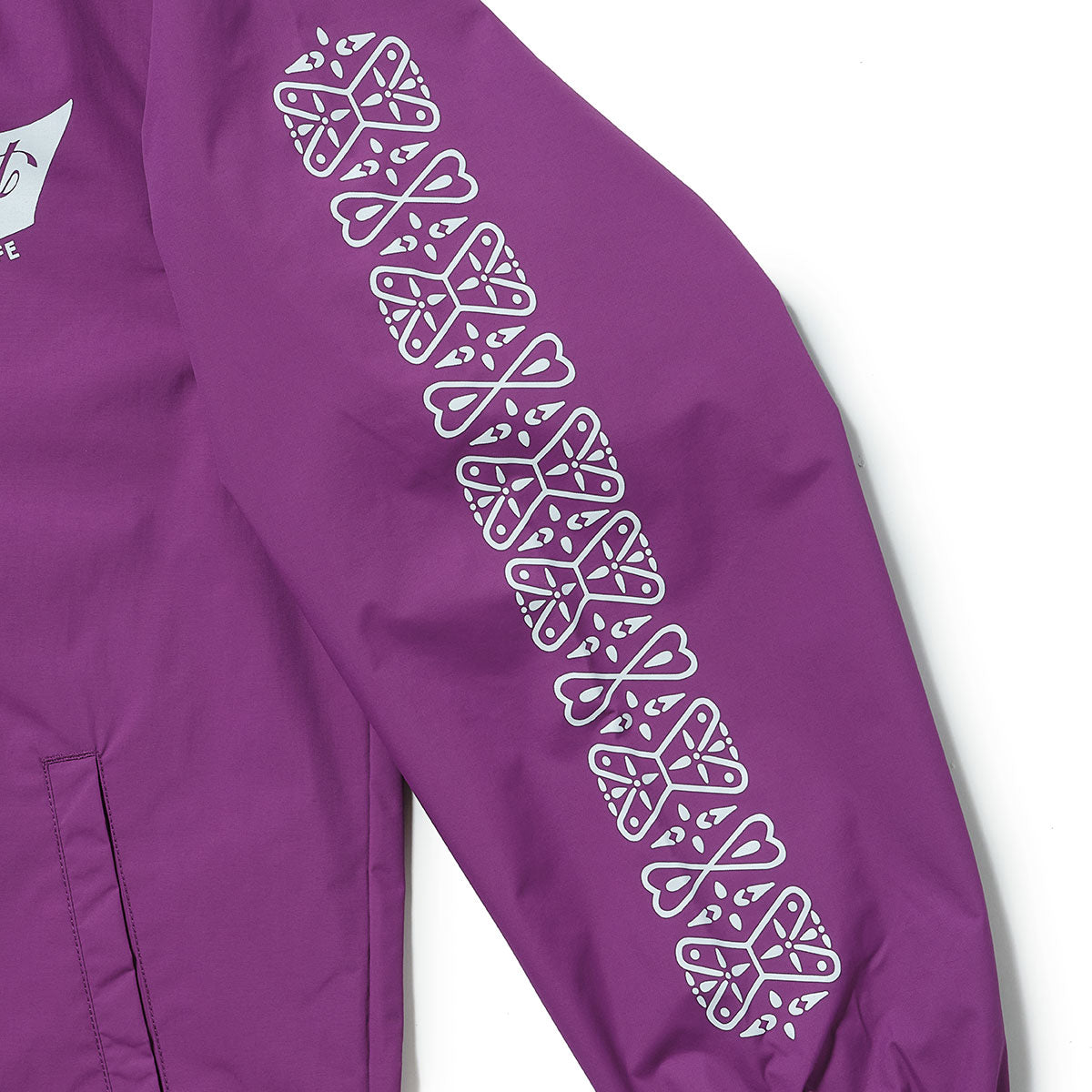 EVILACT BANDANA COACH JKT purple
