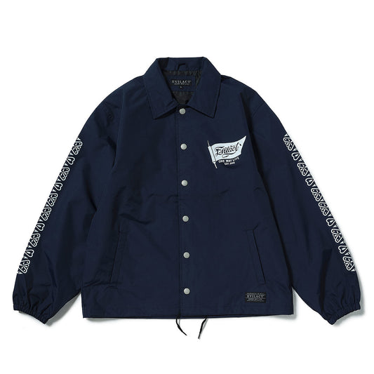 EVILACT BANDANA COACH JKT navy