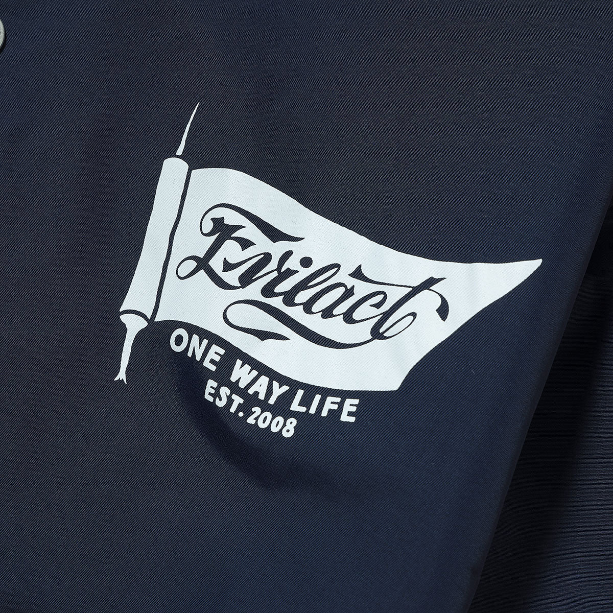 EVILACT BANDANA COACH JKT navy | EVILACT (イーブルアクト）Official