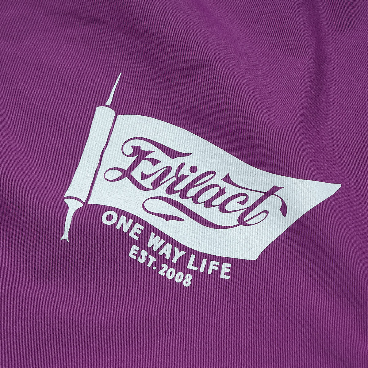 EVILACT BANDANA COACH JKT purple