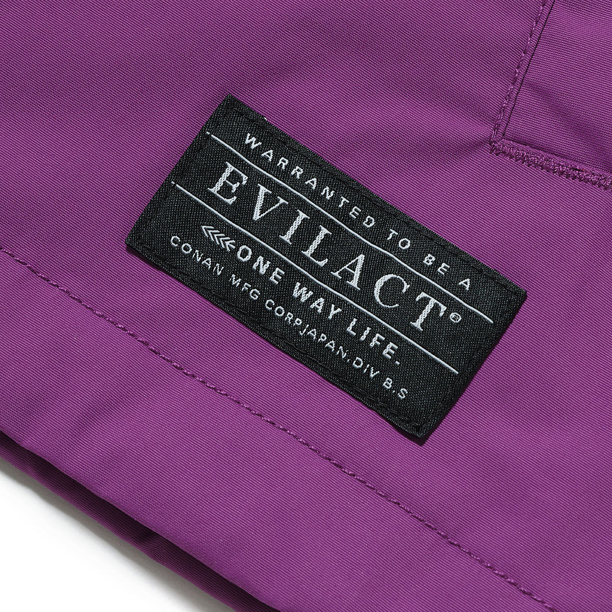 EVILACT BANDANA COACH JKT purple