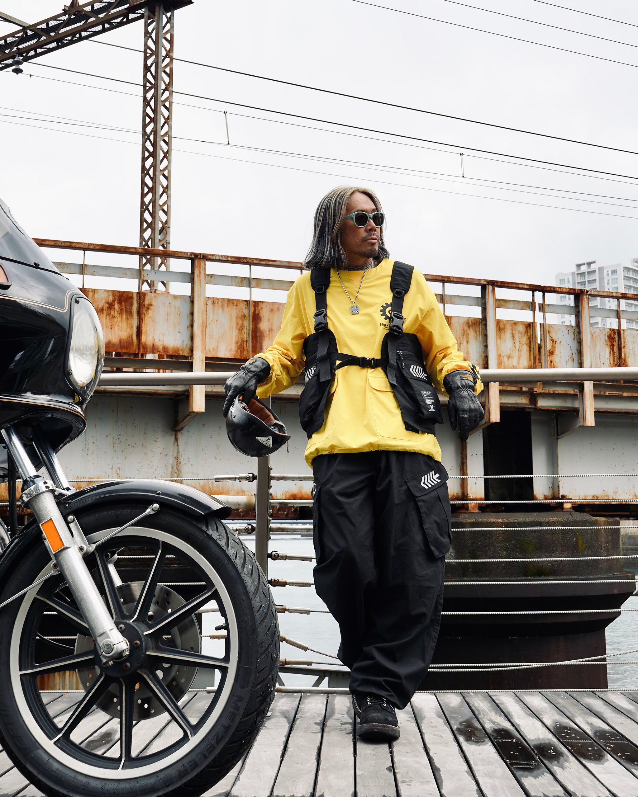 EVILACT TACTICAL PANTS black | EVILACT (イーブルアクト）Official