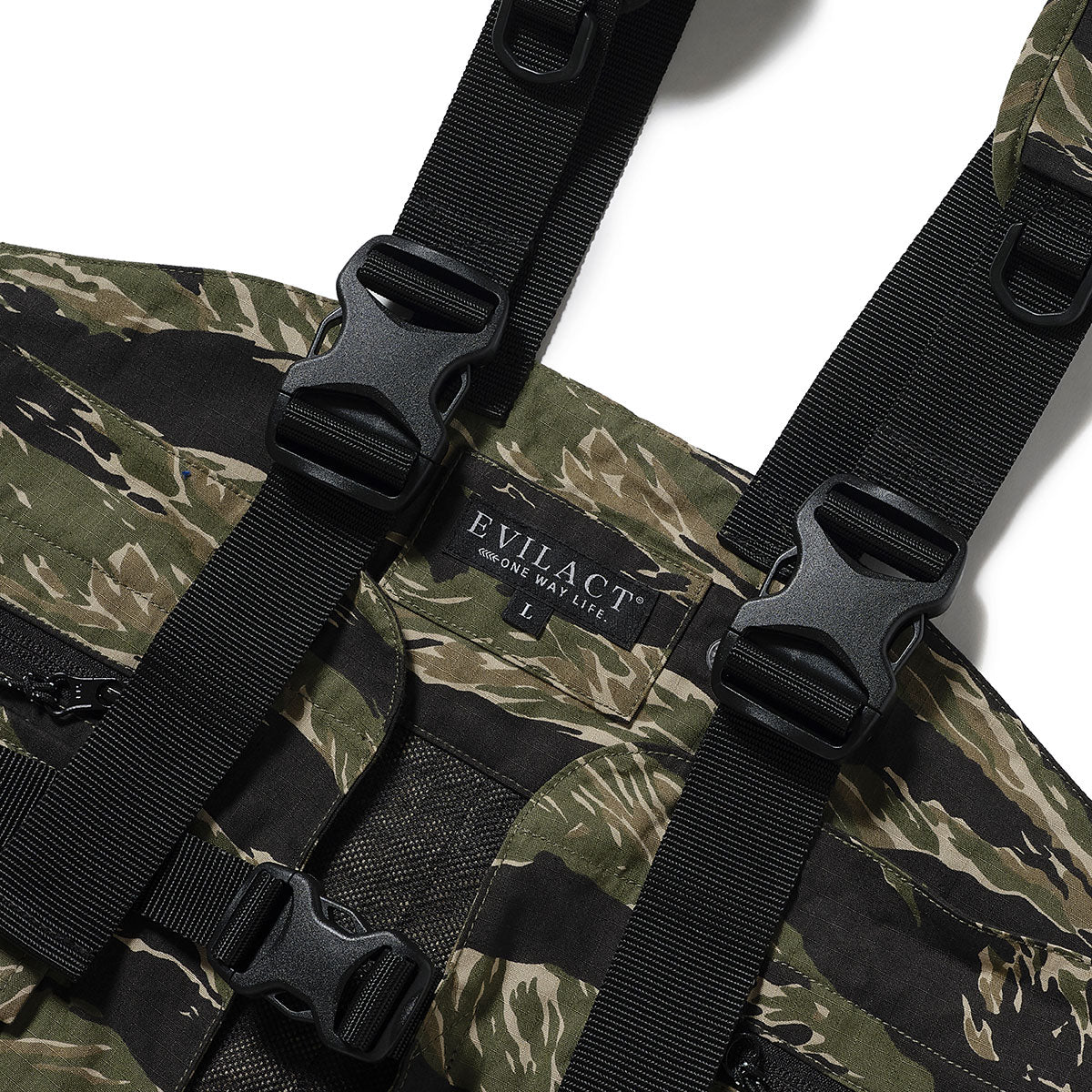 EVILACT TACTICAL VEST tiger camo | EVILACT (イーブルアクト