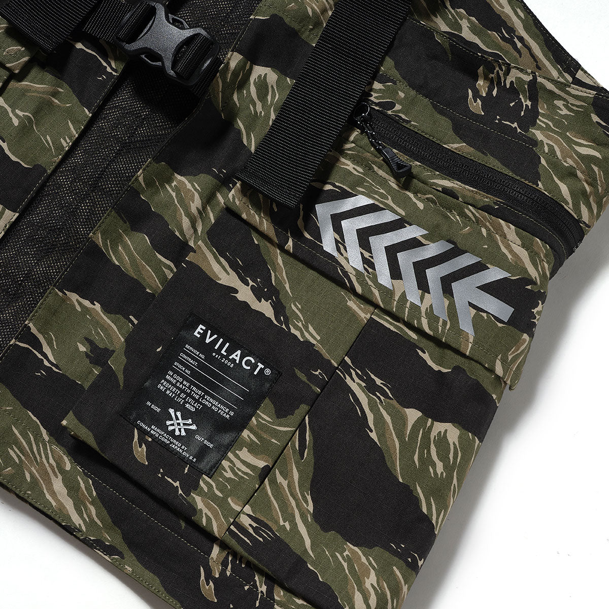 EVILACT TACTICAL VEST tiger camo | EVILACT (イーブルアクト