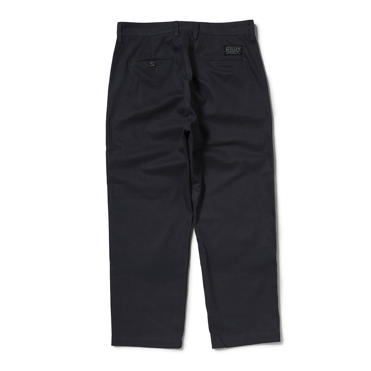 EVILACT CANVAS PANTS charcorl
