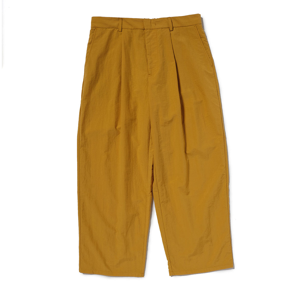 EVILACT BARREL PANTS mustard