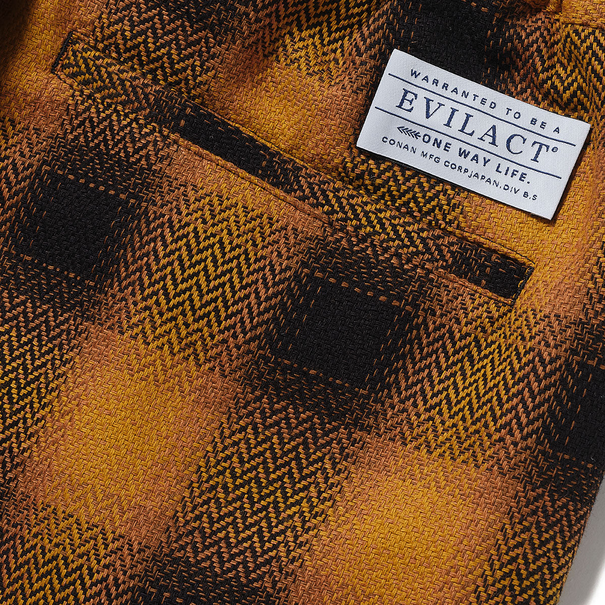 EVILACT CHECK-261 PANTS mustard | EVILACT (イーブルアクト