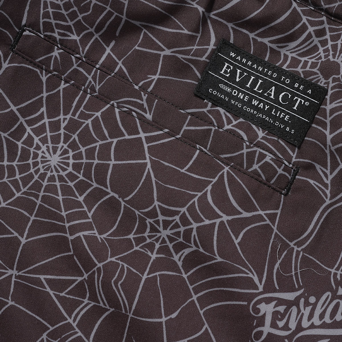EVILACT SPIDERWEB EZ PANTS black web