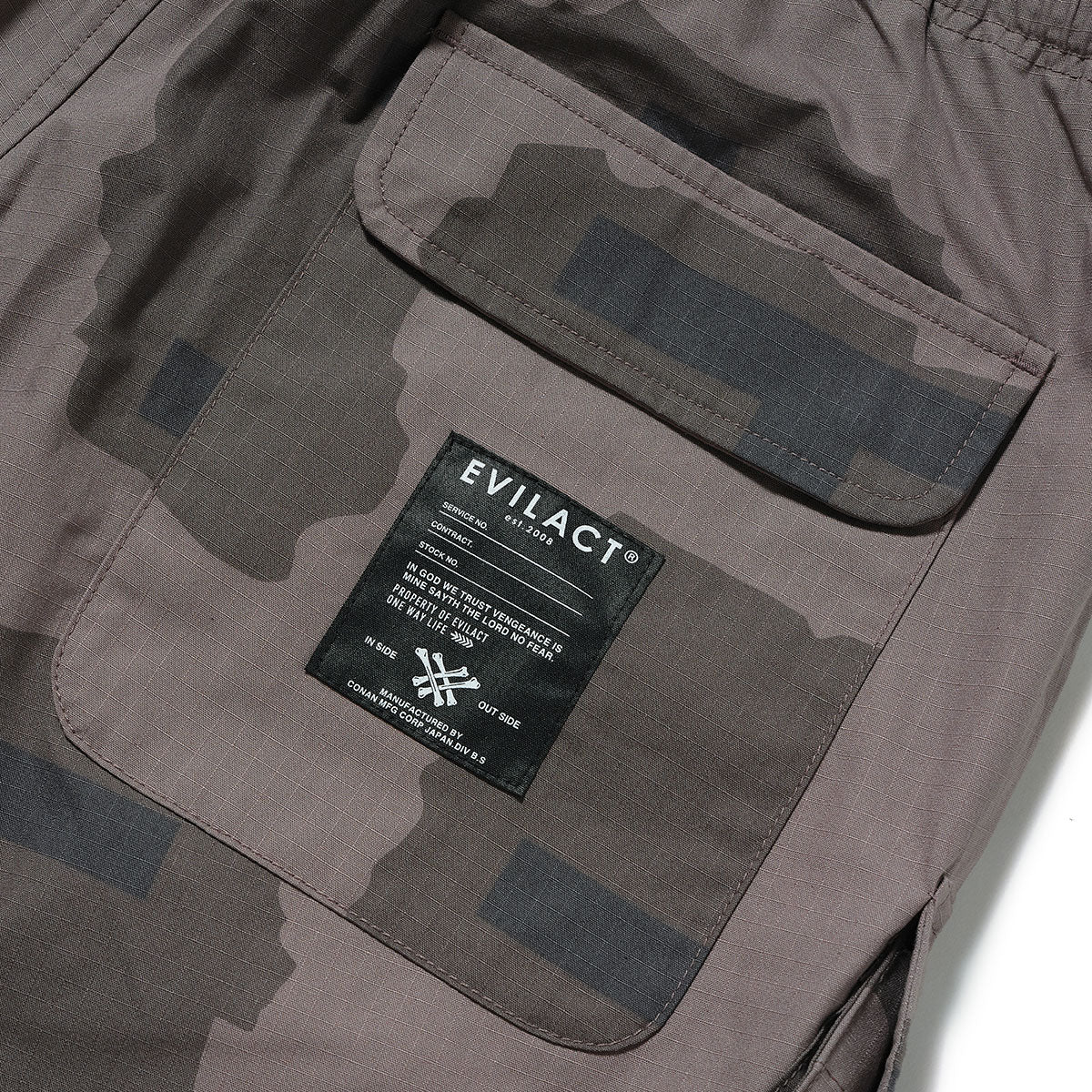 EVILACT TACTICAL SHORTS ut camo