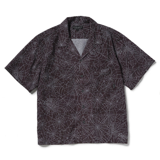 EVILACT SPIDERWEB SS SHIRT black web
