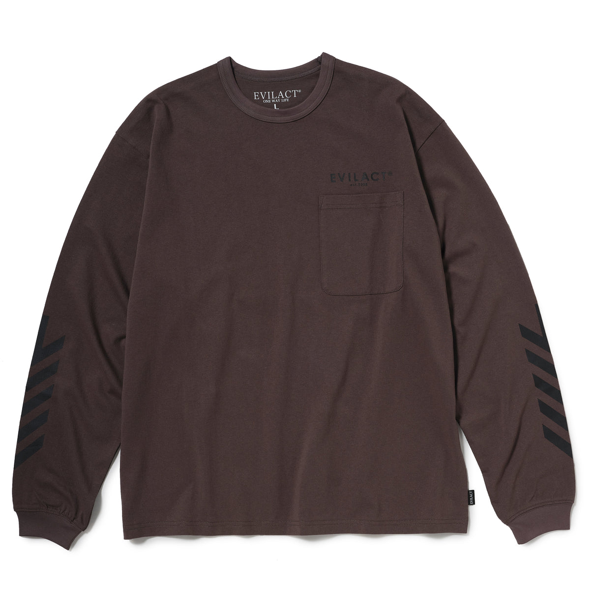 EVILACT FLAG-261 LS charcoal | EVILACT (イーブルアクト）Official 