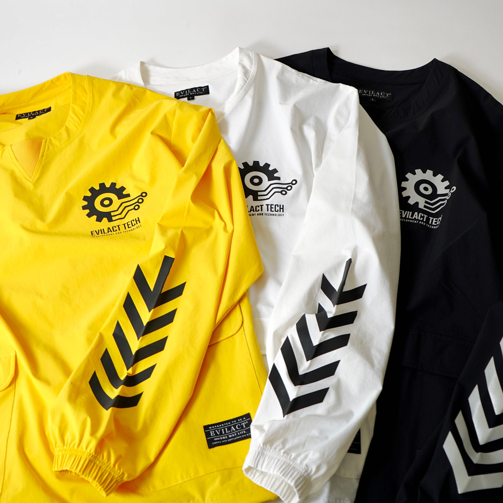 EVILACT CHEMIACL LS white | EVILACT (イーブルアクト）Official Site