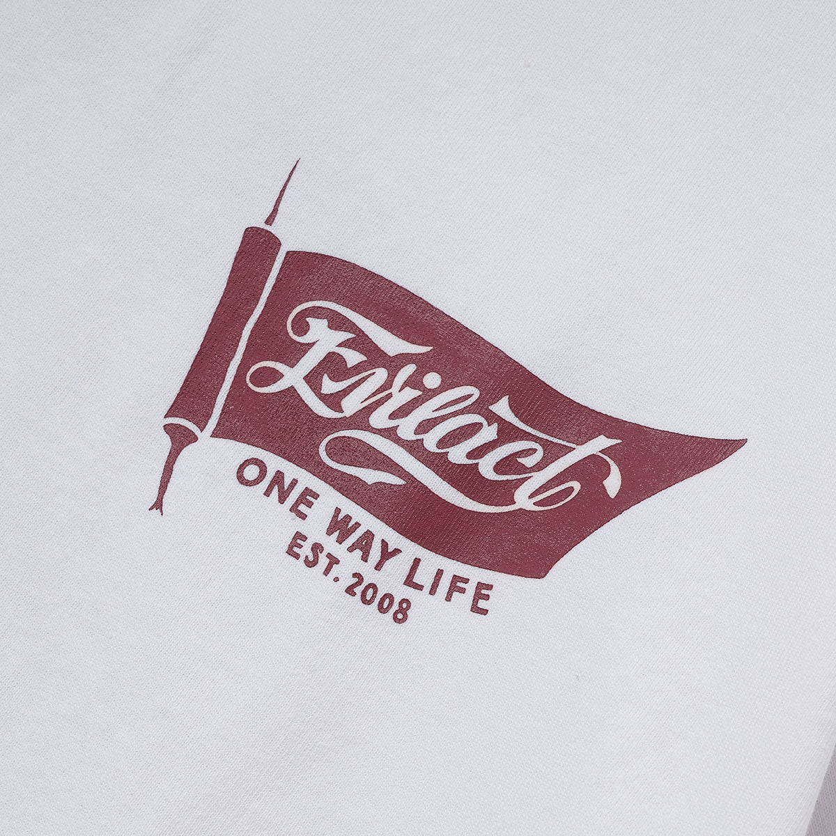 EVILACT FLAG-261 SS white | EVILACT (イーブルアクト）Official Site