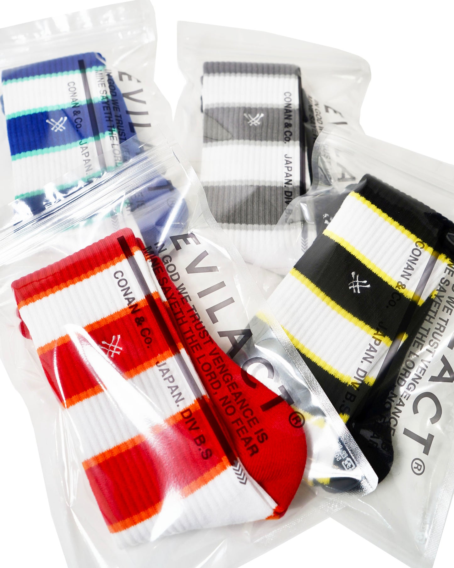 EVILACT BORDER SOCKS