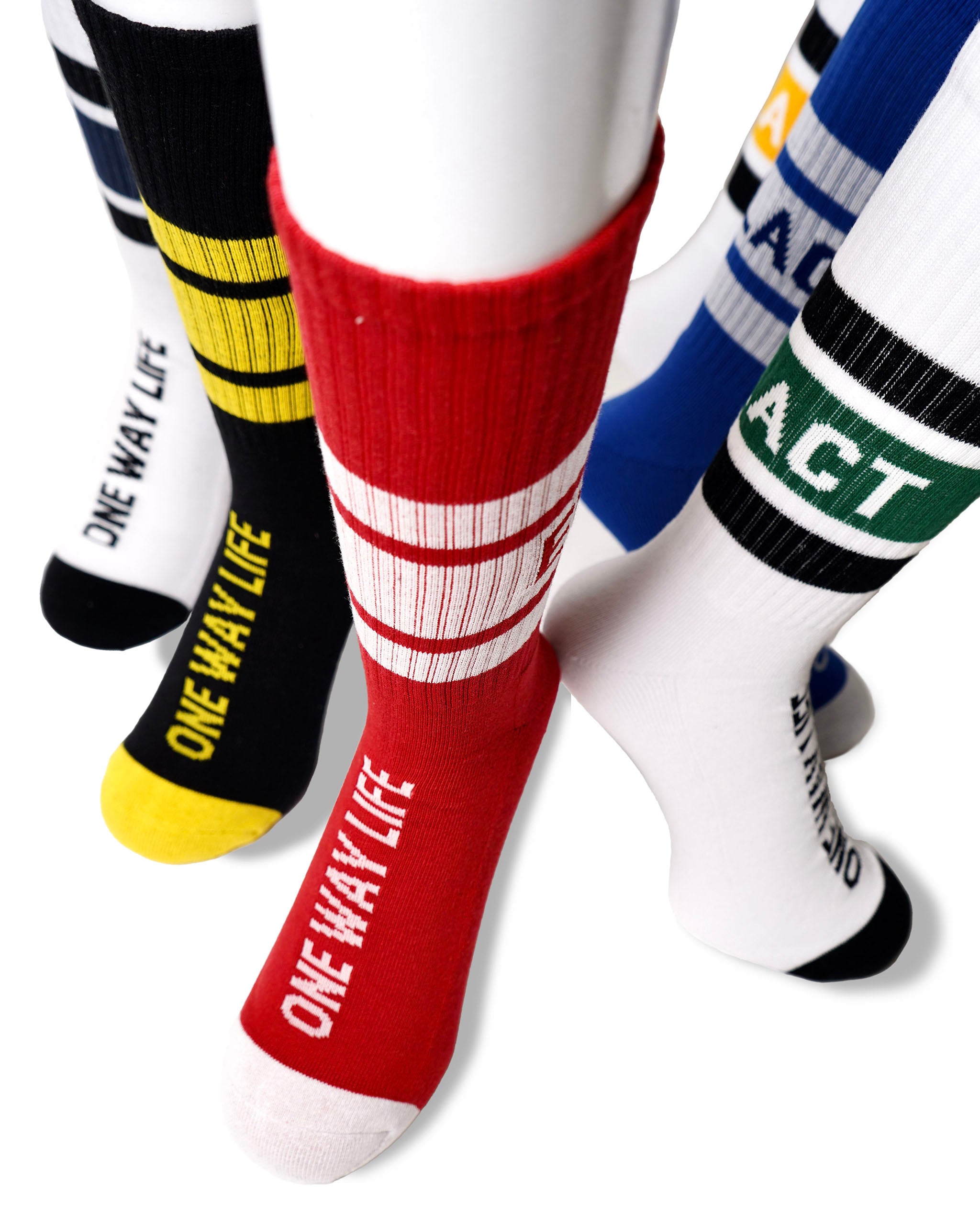EVILACT LINE SOCKS | EVILACT (イーブルアクト）Official Site