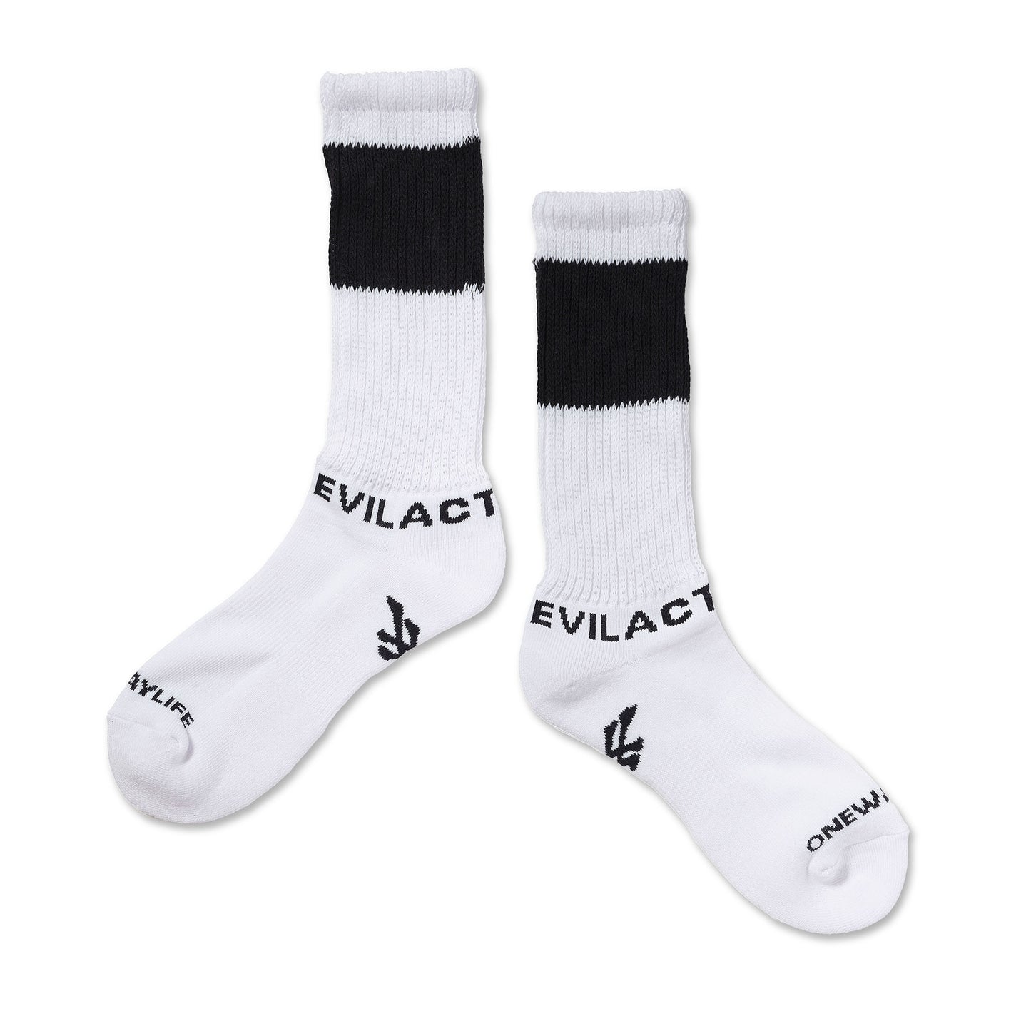 EVILACT LINE LOOSE SOCKS