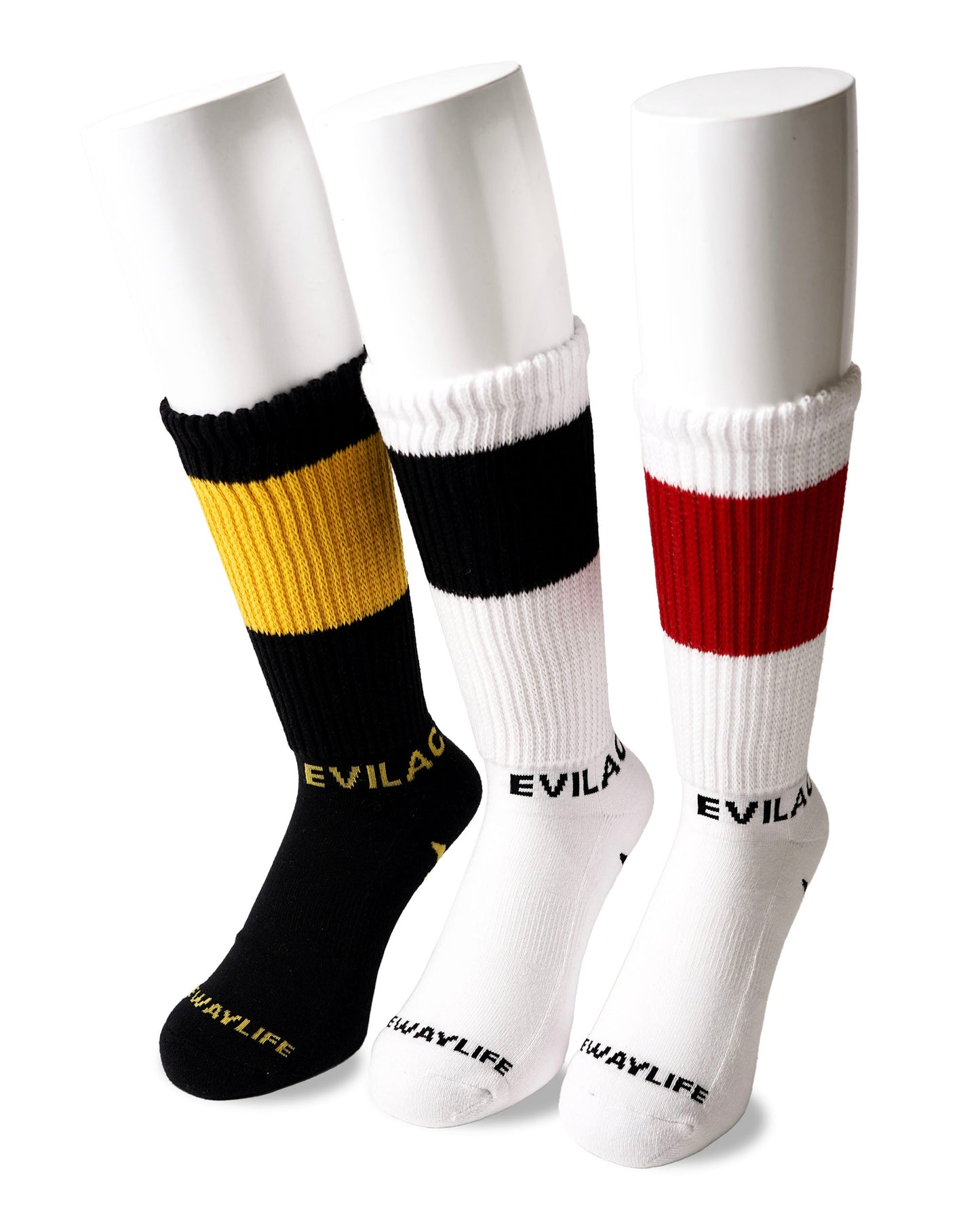 EVILACT LINE LOOSE SOCKS