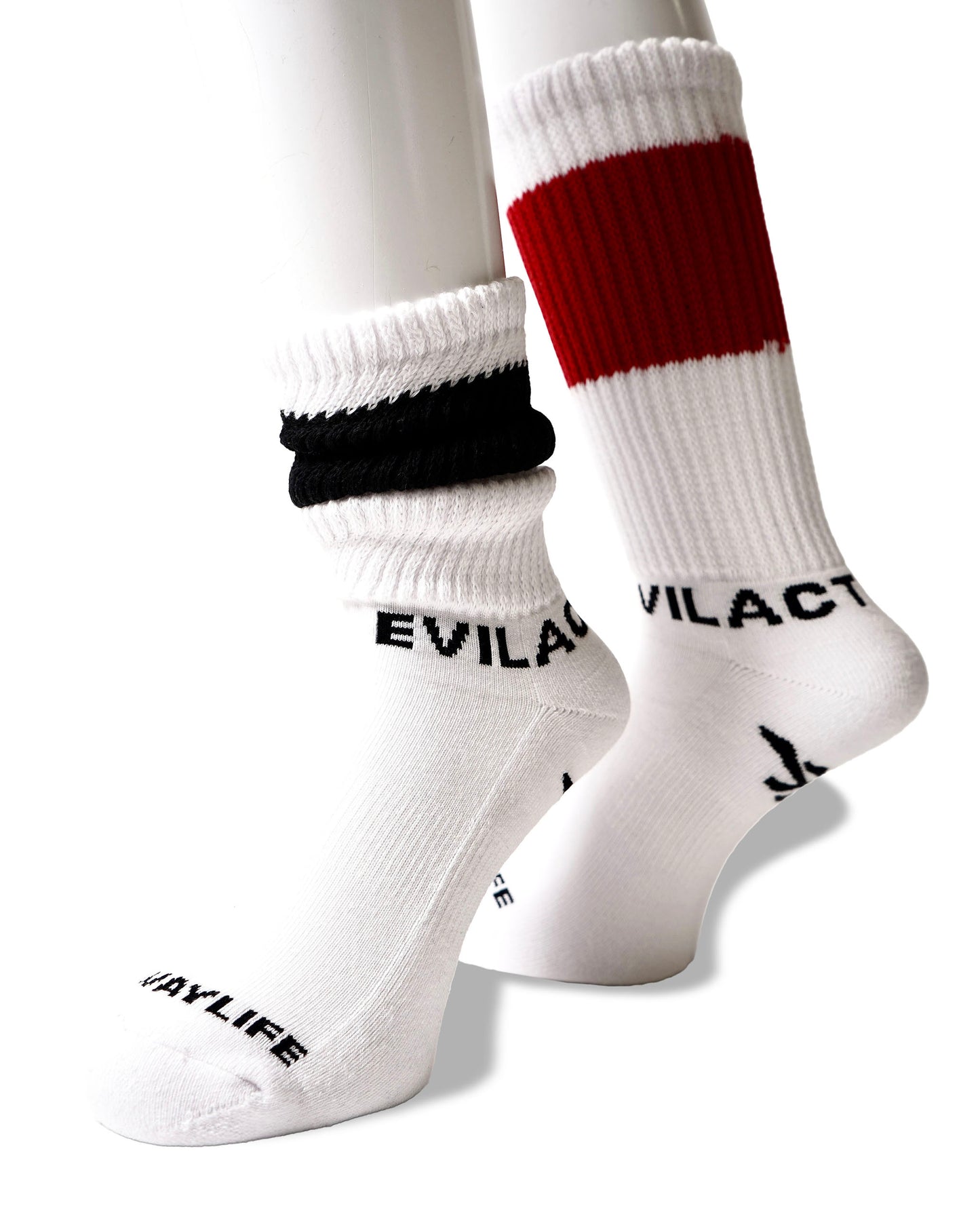 EVILACT LINE LOOSE SOCKS
