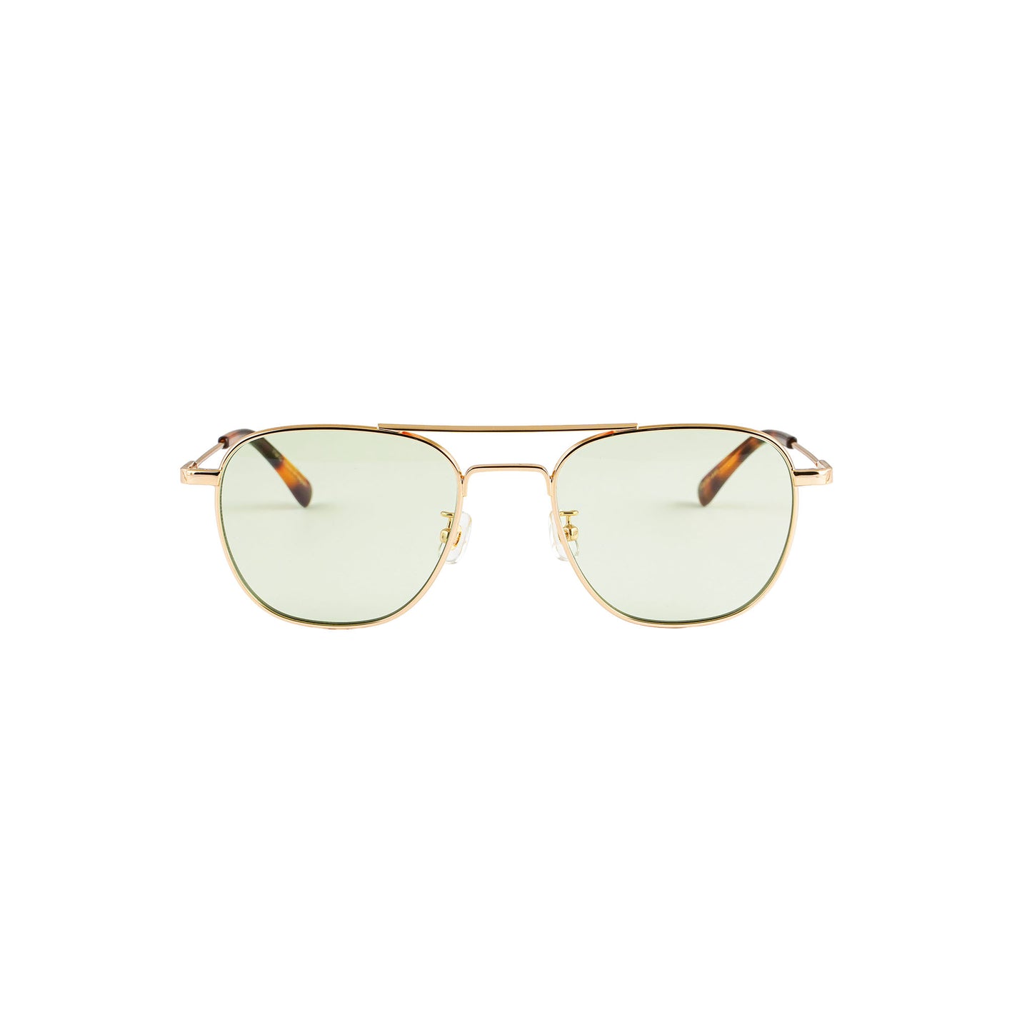 MIAMI gold x brown tort. / color photochromic green lens