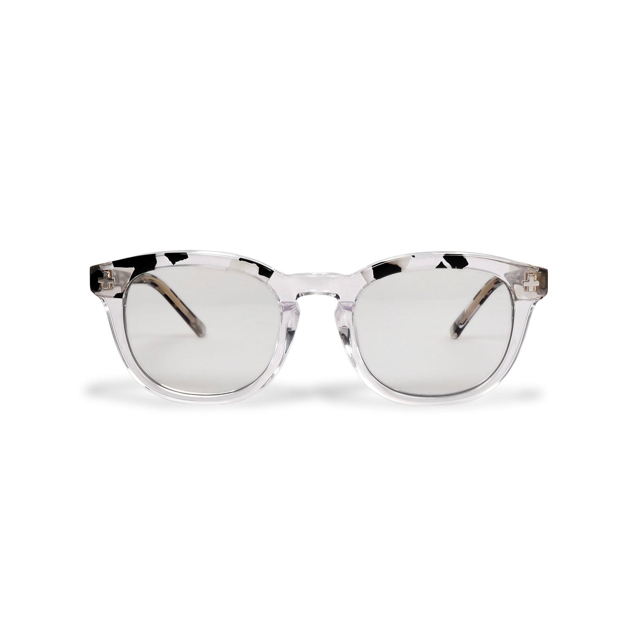 EVILACT サングラス　YALE2 新作　新品　ダルメシアン　イーブルアクト YALEⅡ dalmatian x clear / color photochromic smoke lens | EVILACT