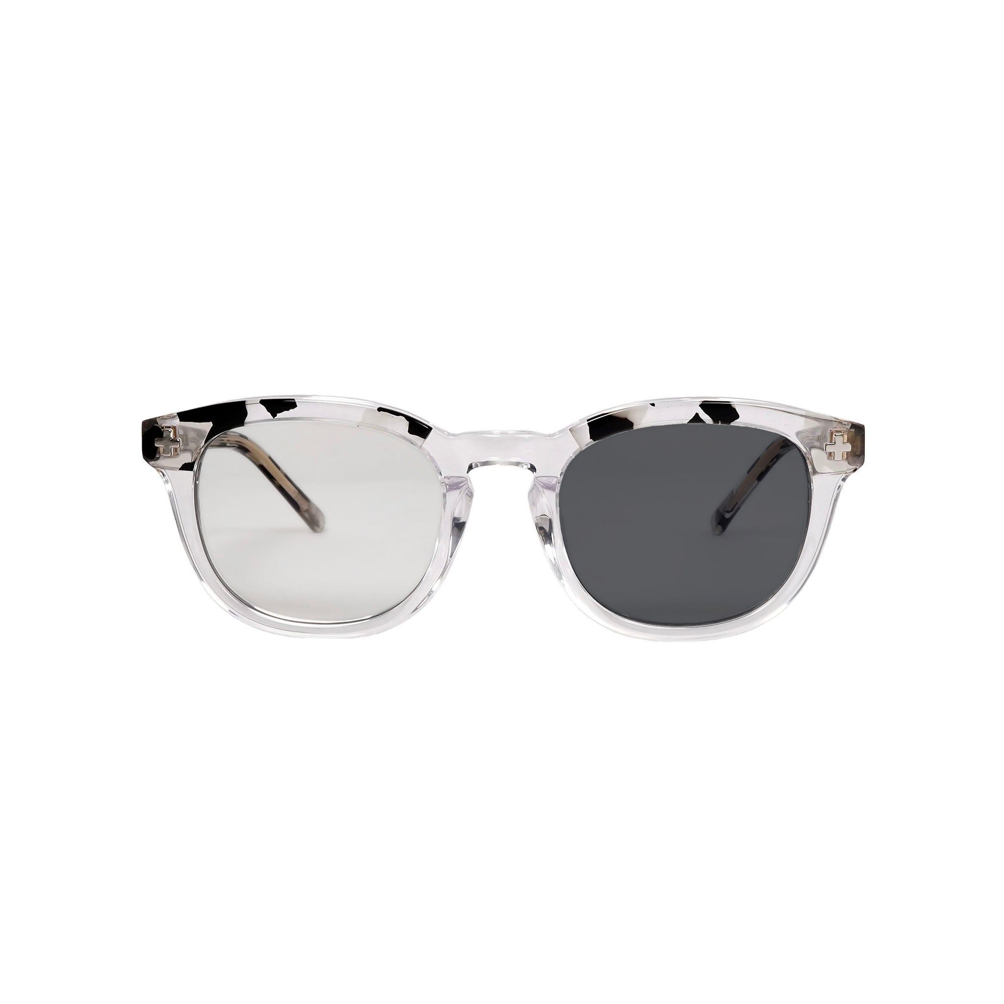 EVILACT サングラス　YALE2 新作　新品　ダルメシアン　イーブルアクト YALEⅡ dalmatian x clear / green lens | EVILACT (イーブルアクト