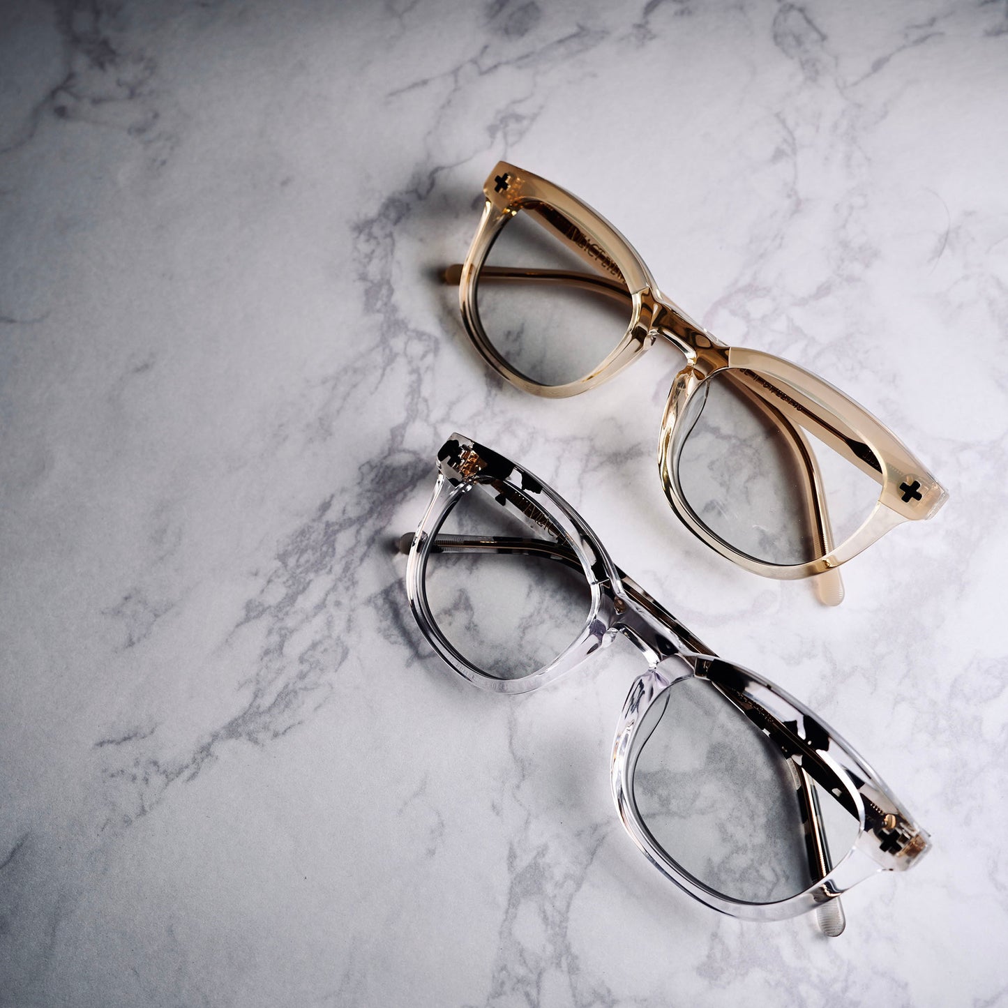 YALEⅡ dalmatian x clear / green lens