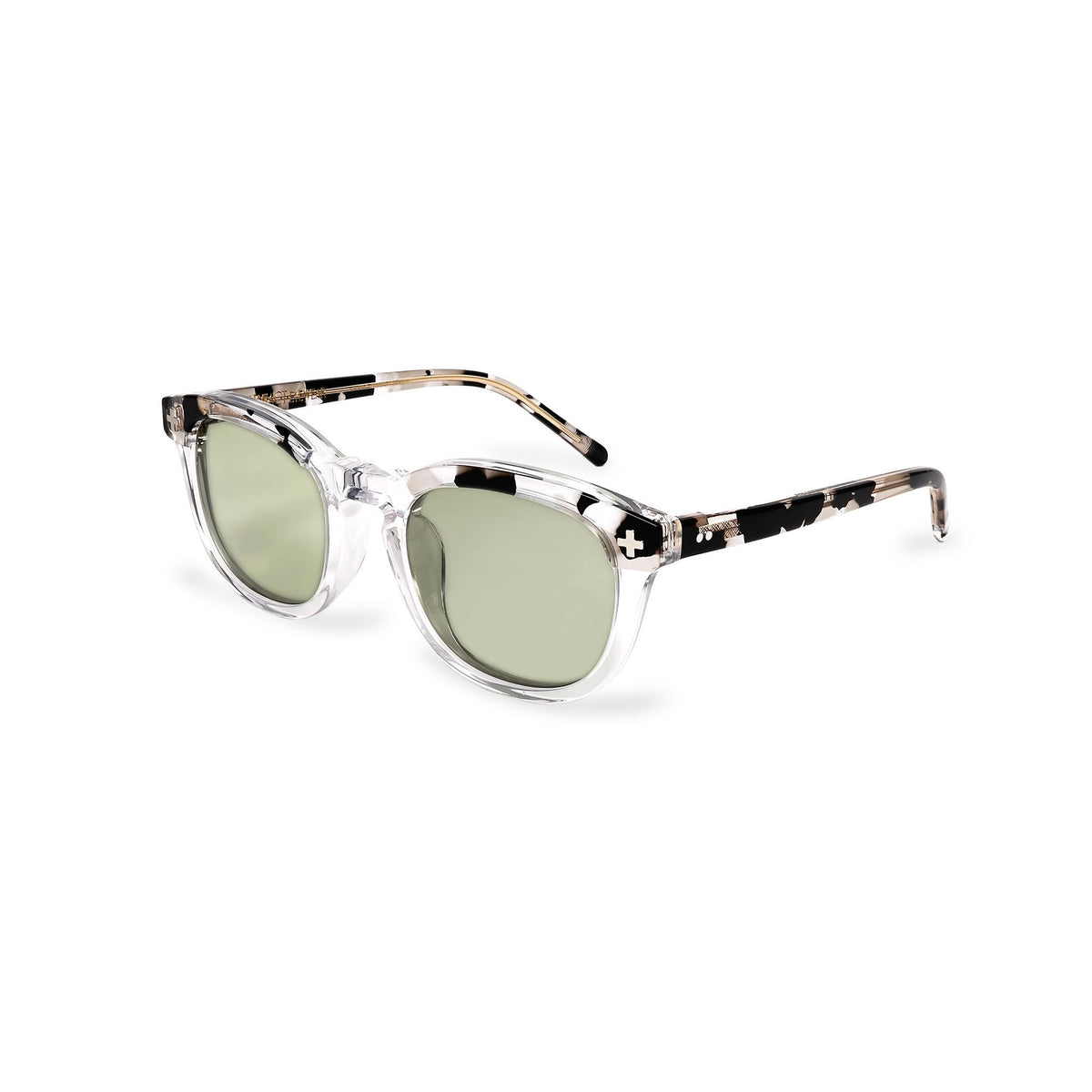 YALEⅡ dalmatian x clear / green lens | EVILACT (イーブルアクト 