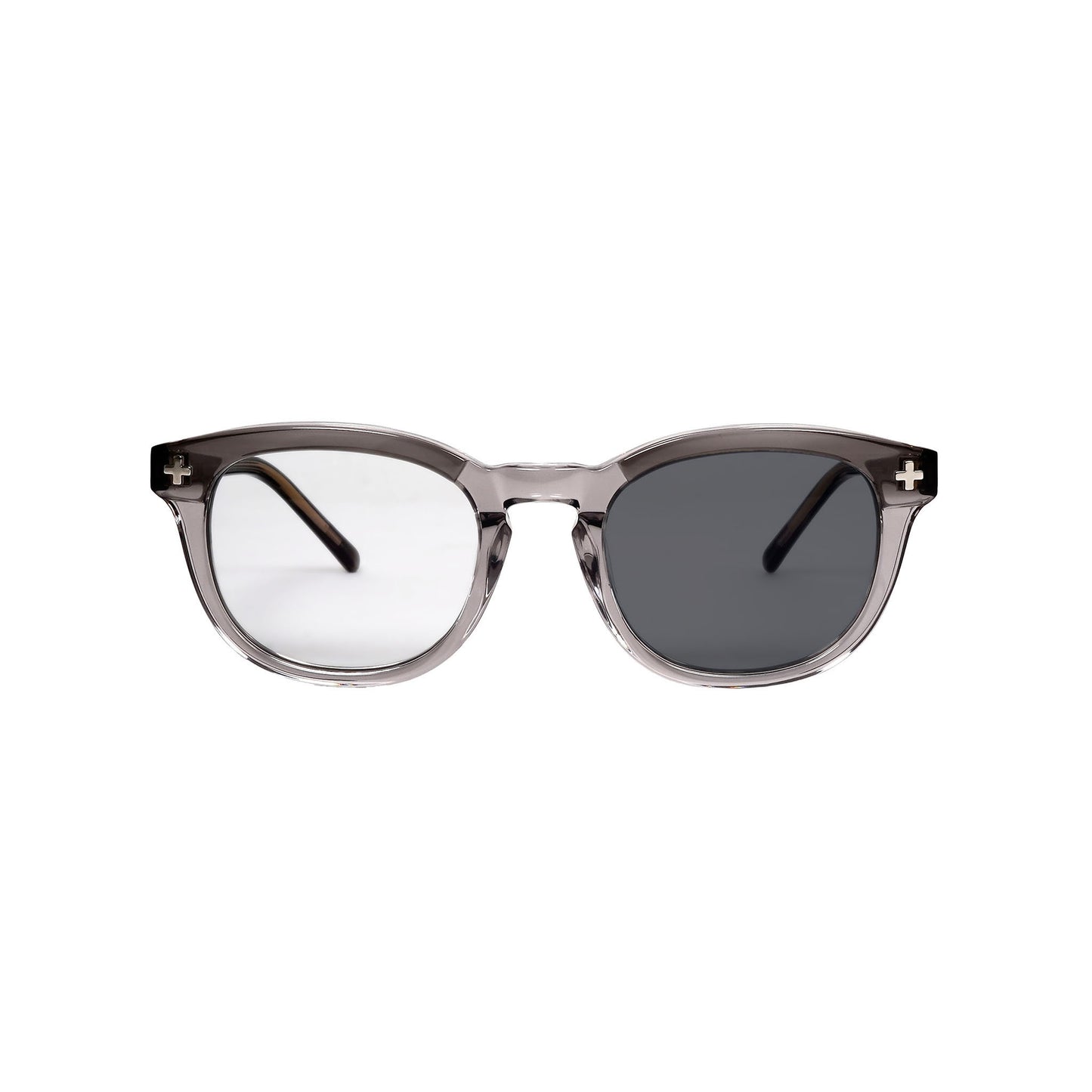 YALEⅡ gray demi x gray clear / color photochromic blue lens