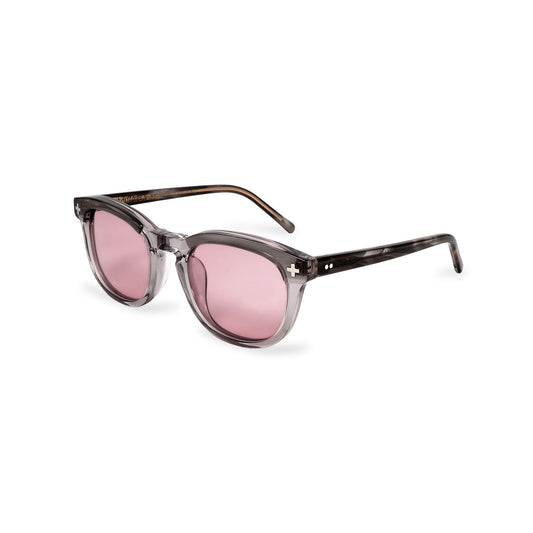 YALEⅡ gray demi x gray clear / pink lens