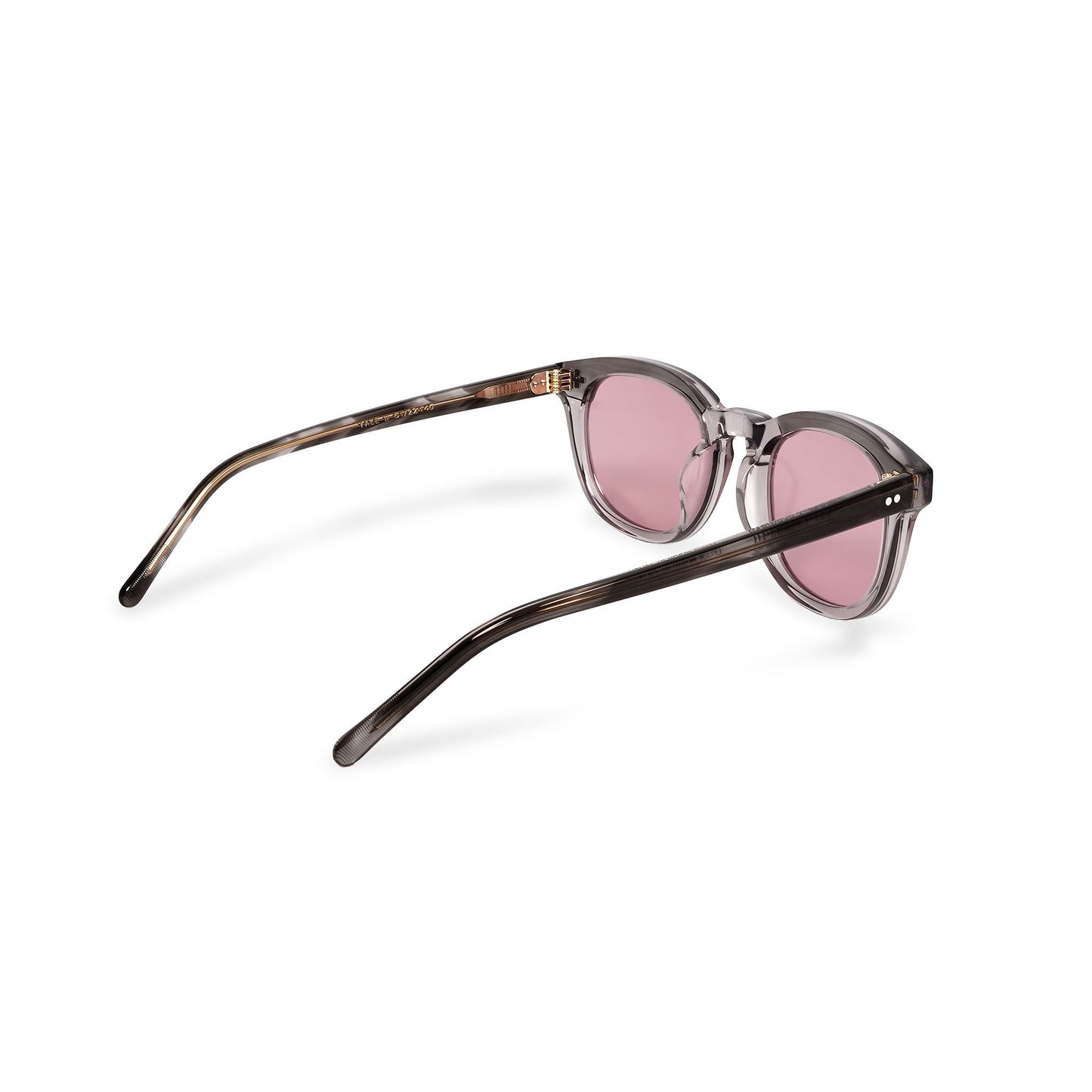 YALEⅡ gray demi x gray clear / pink lens