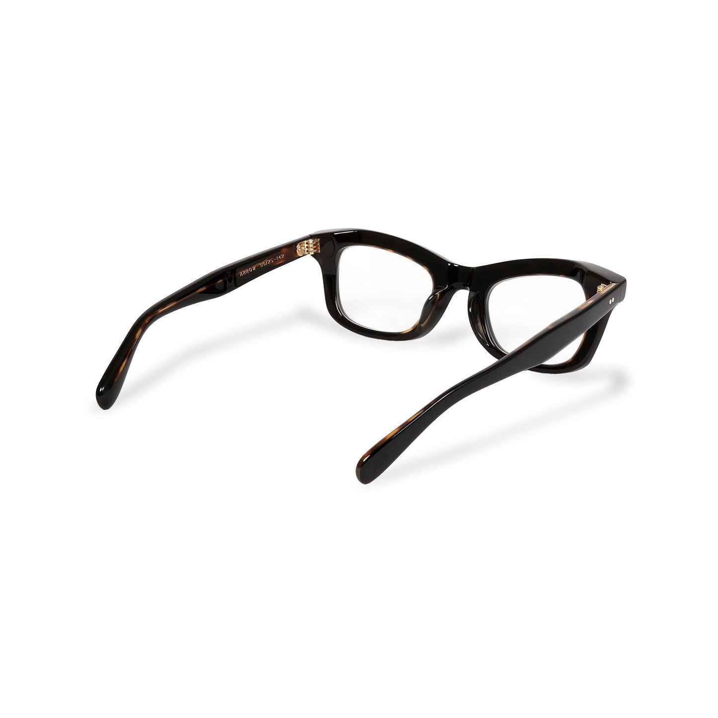 ARROW black x yellow havana / photochromic smoke lens