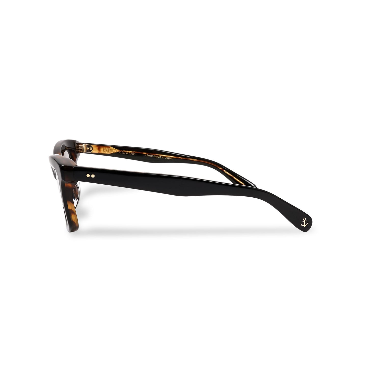 ARROW black x yellow havana / photochromic smoke lens