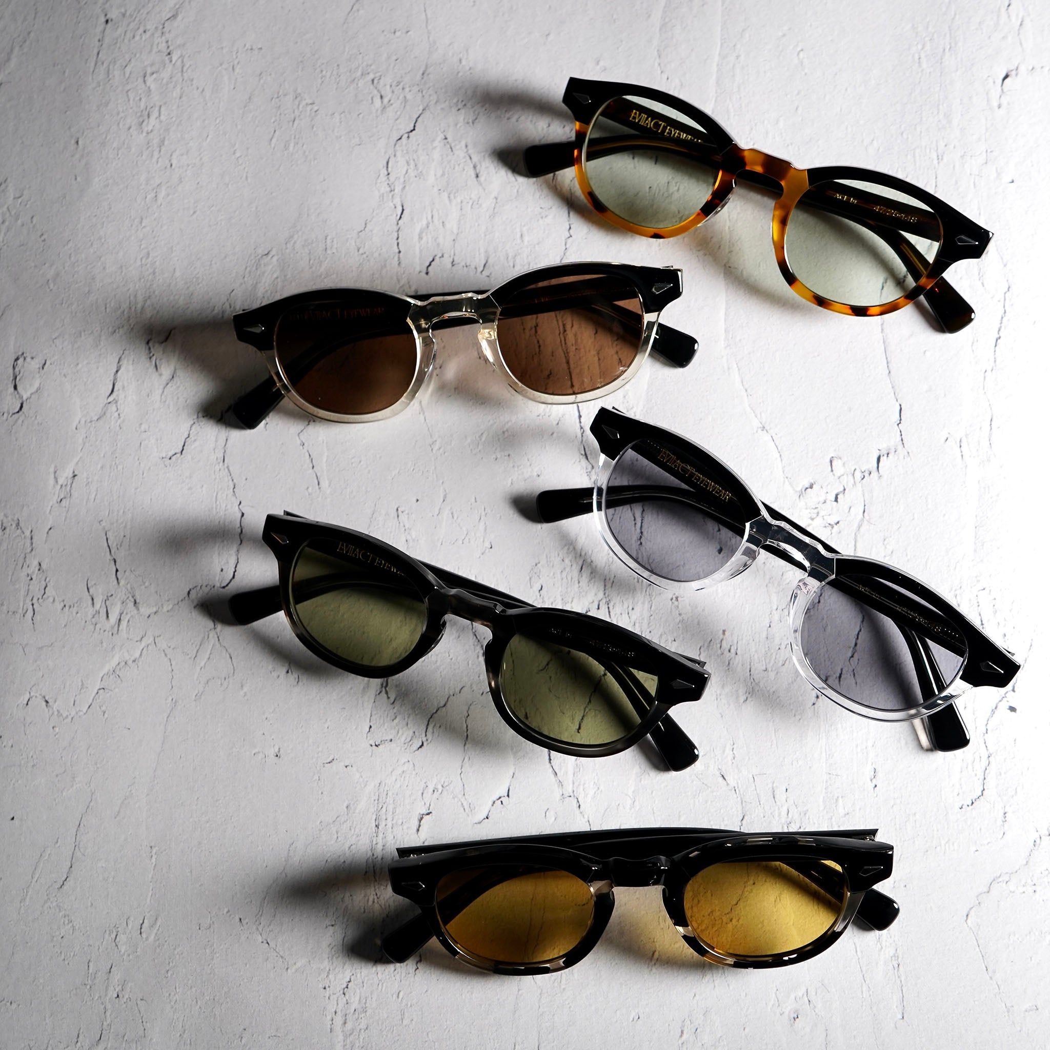 EVILACT Eyewear サングラス 54-18-145 ACE BR black x clear / photochromic smoke lens | EVILACT (イーブル