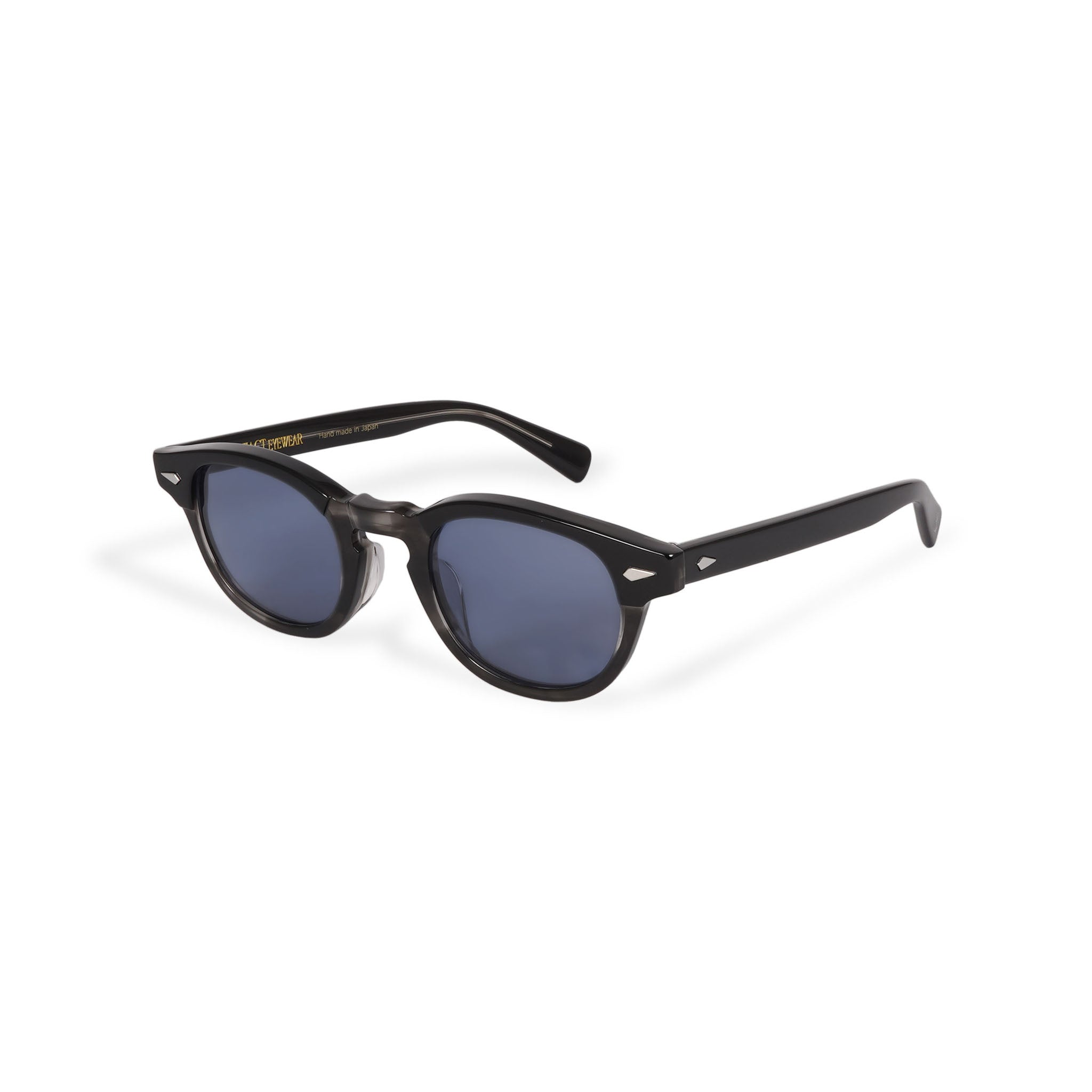 ACE BR black x black marble / blue lens | EVILACT (イーブルアクト