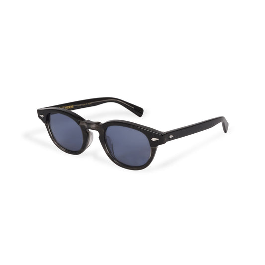 ACE BR black x black marble / blue lens