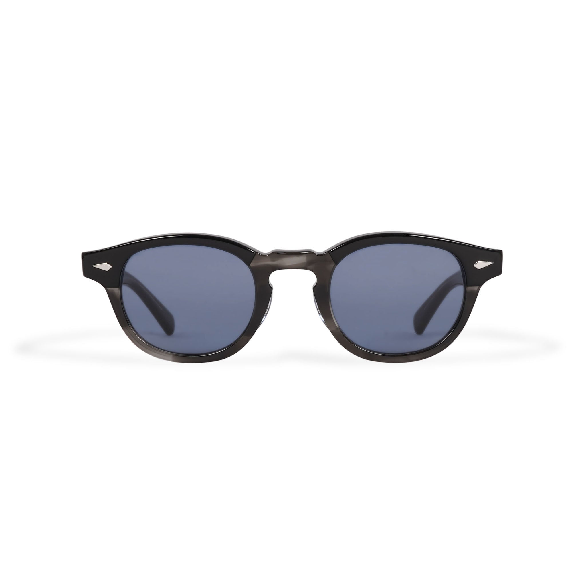 ACE BR black x black marble / blue lens | EVILACT (イーブルアクト