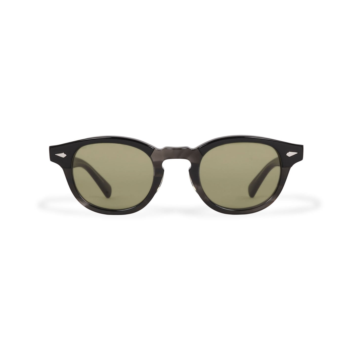 ACE BR black x black marble / green lens