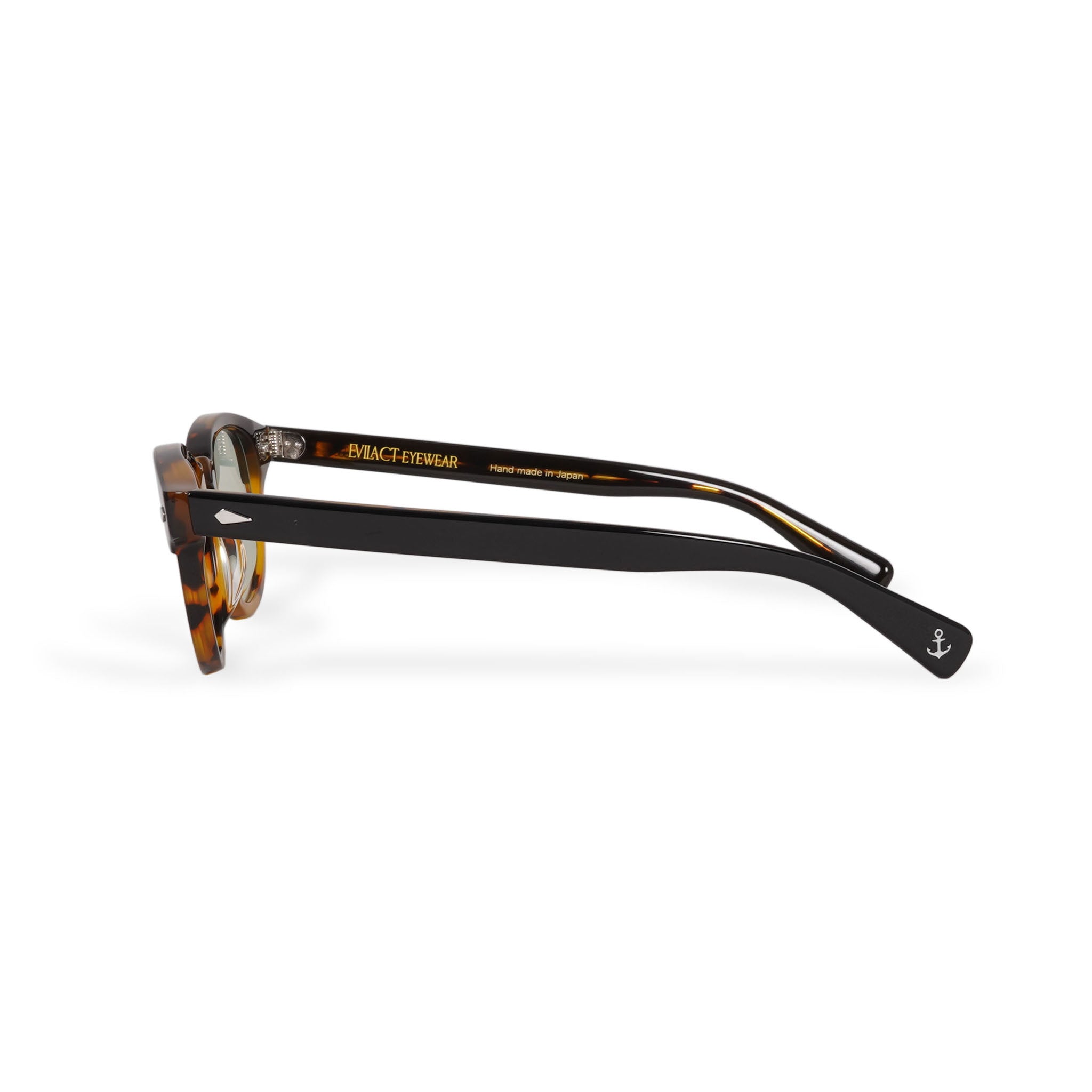 ACE BR black x yellow havana / color photochromic green lens