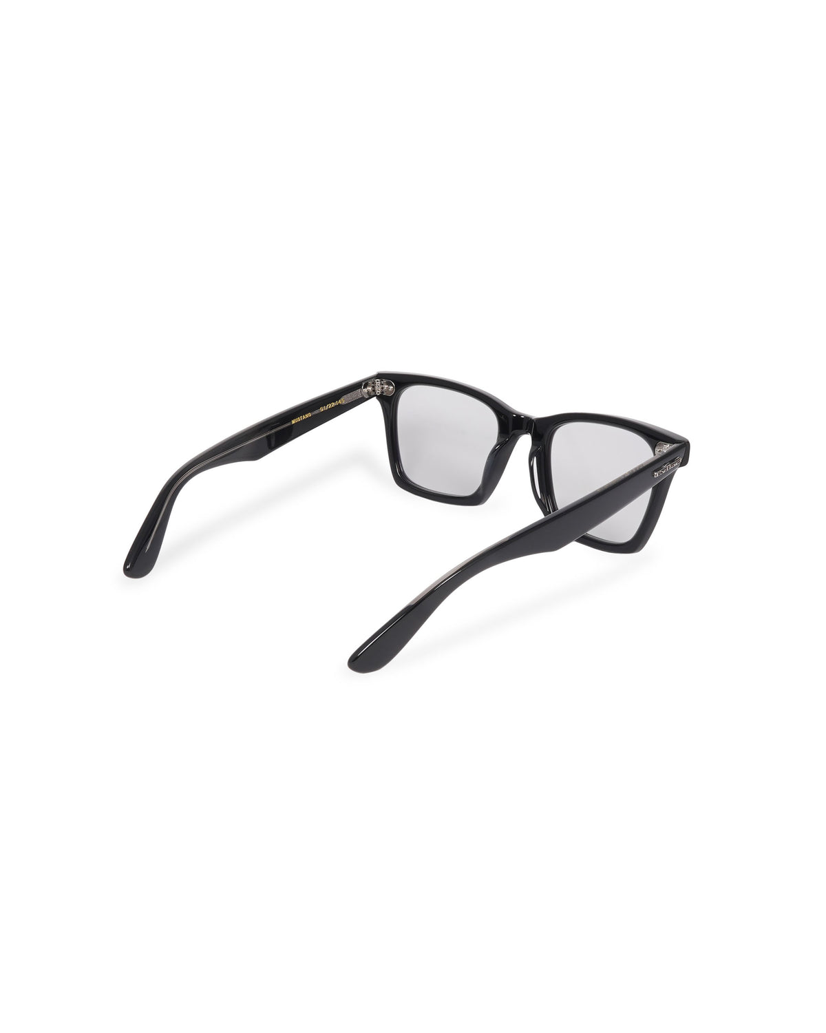 MUSTANG black x gray clear / color photochromic smoke lens
