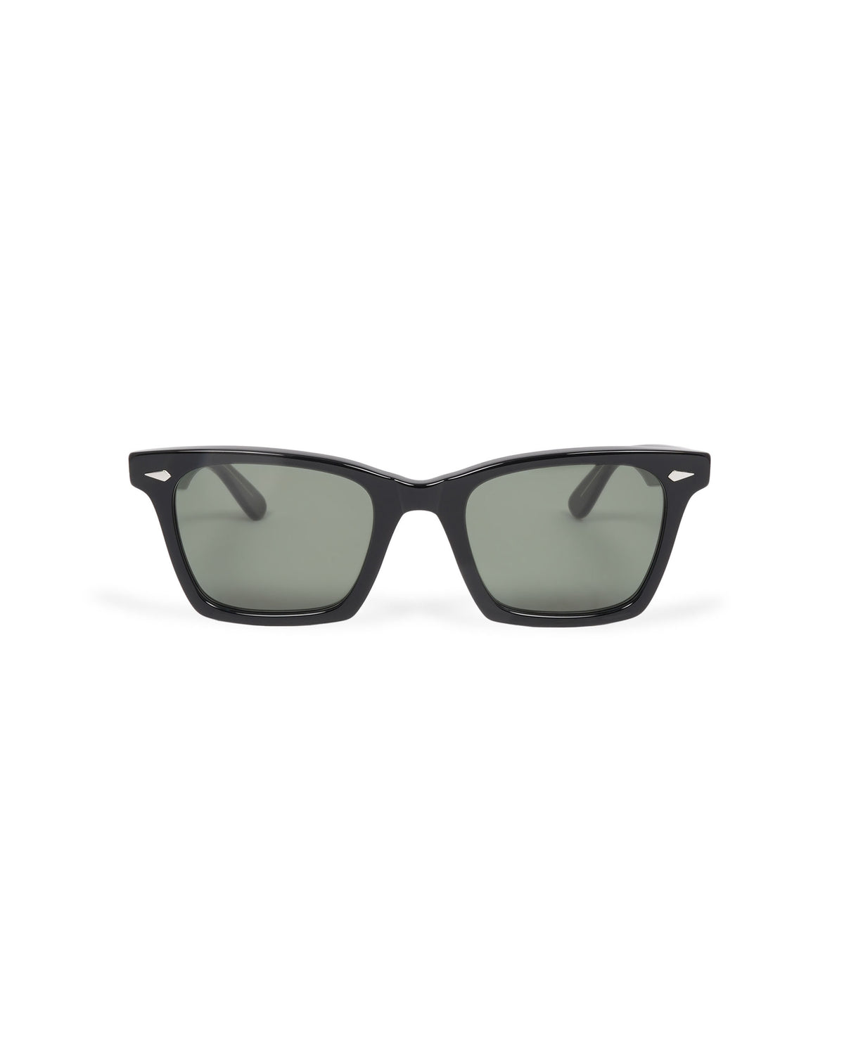 MUSTANG black x gray clear / green lens