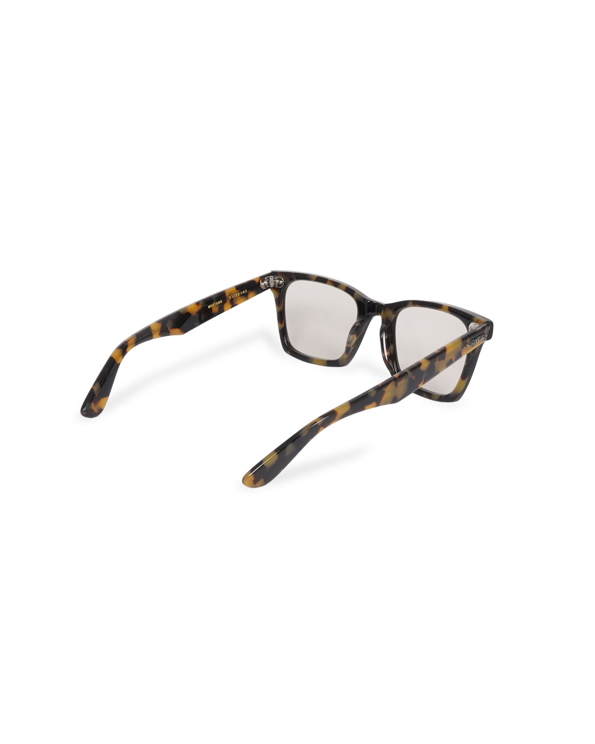 MUSTANG black x yellow tort / color photochromic brown lens