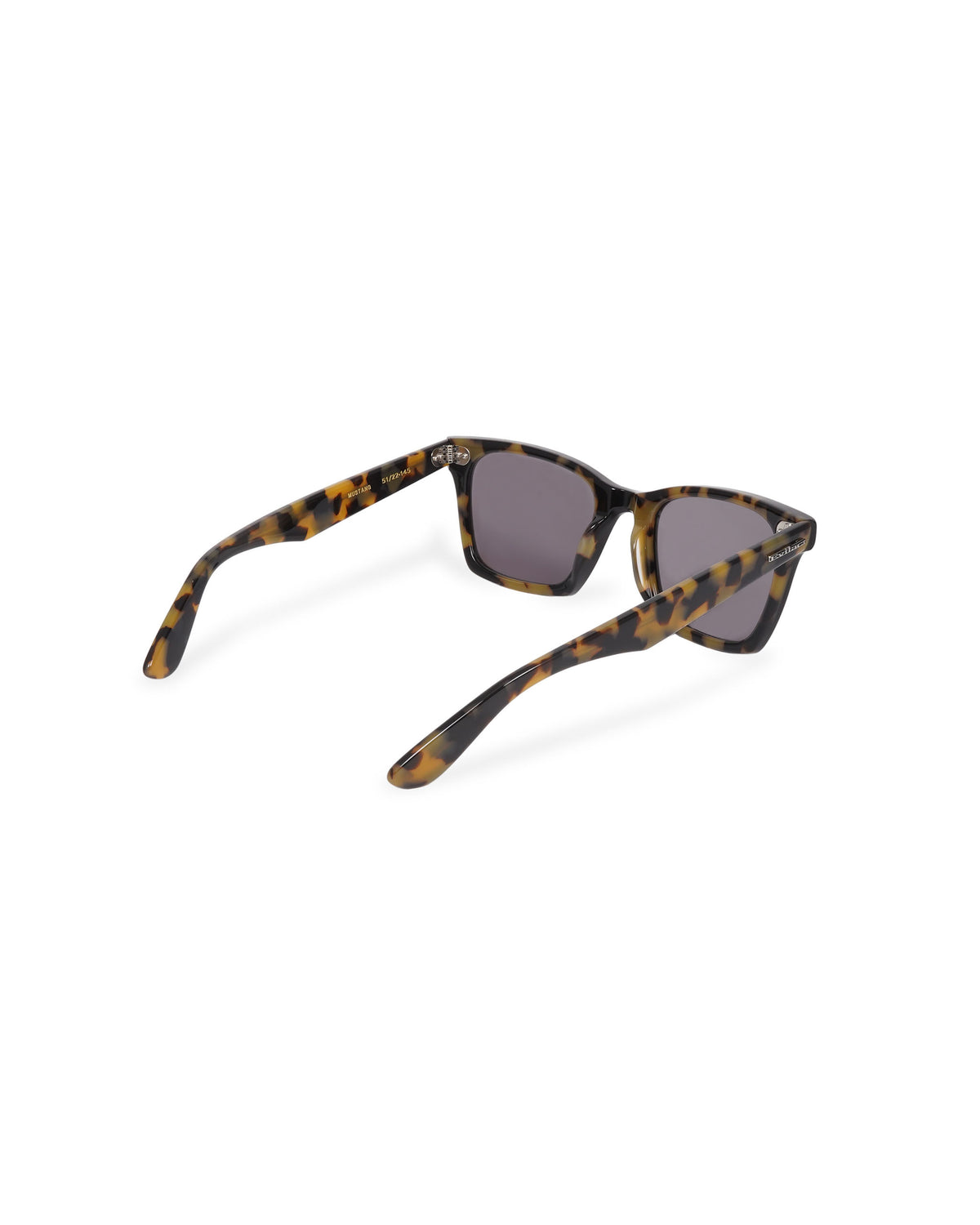 MUSTANG black x yellow tort / smoke lens