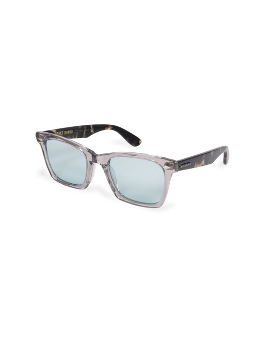 MUSTANG gray clear x dalmatian / dark color photochromic blue lens